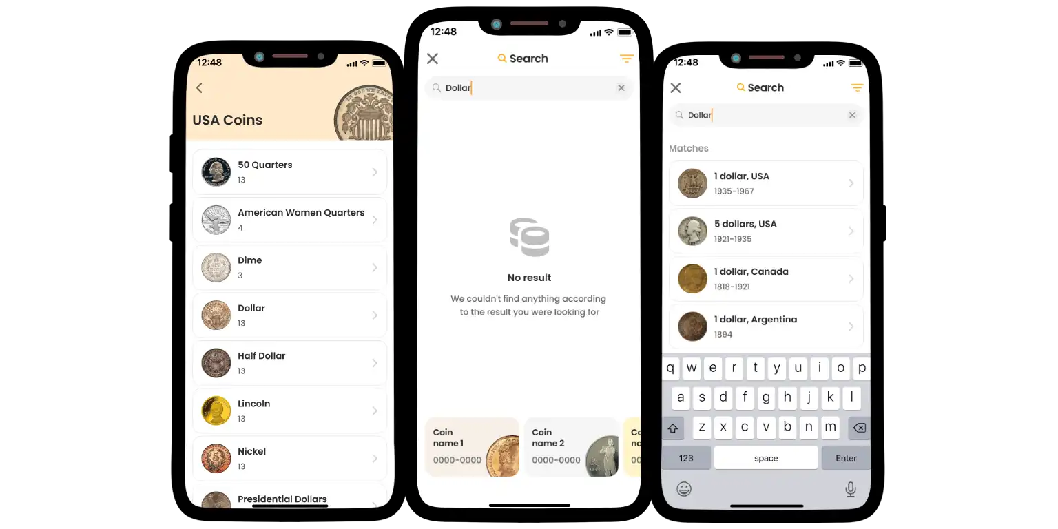 Coin ID Scanner functionality revealed.